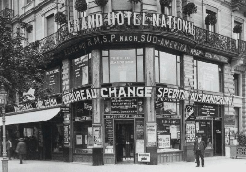 KT - Kuoni in Switzerland in 1906