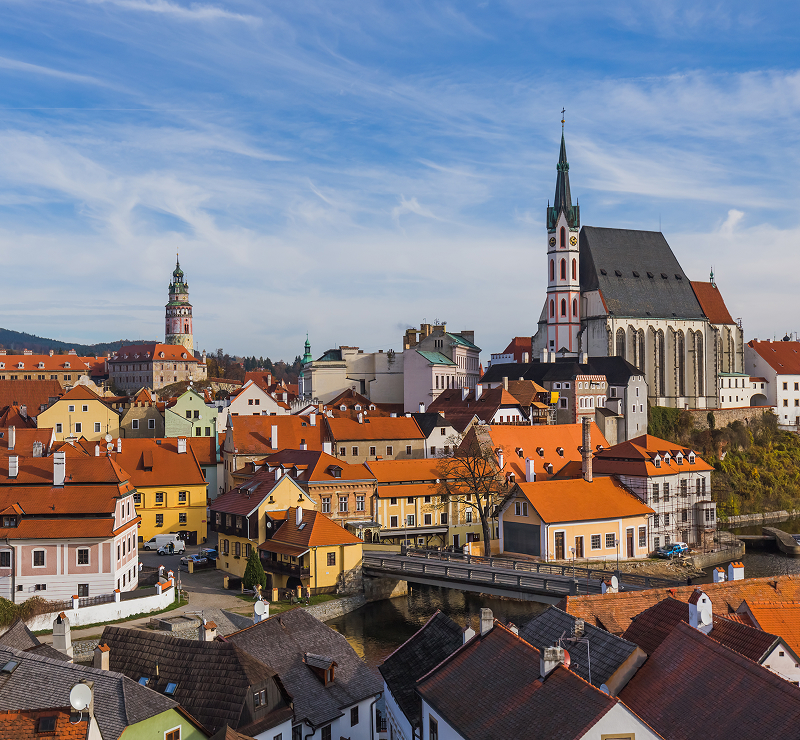 KT - Photo of a Czech city