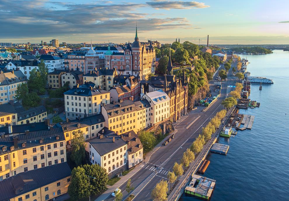 斯德哥爾摩濱水區與城市景觀