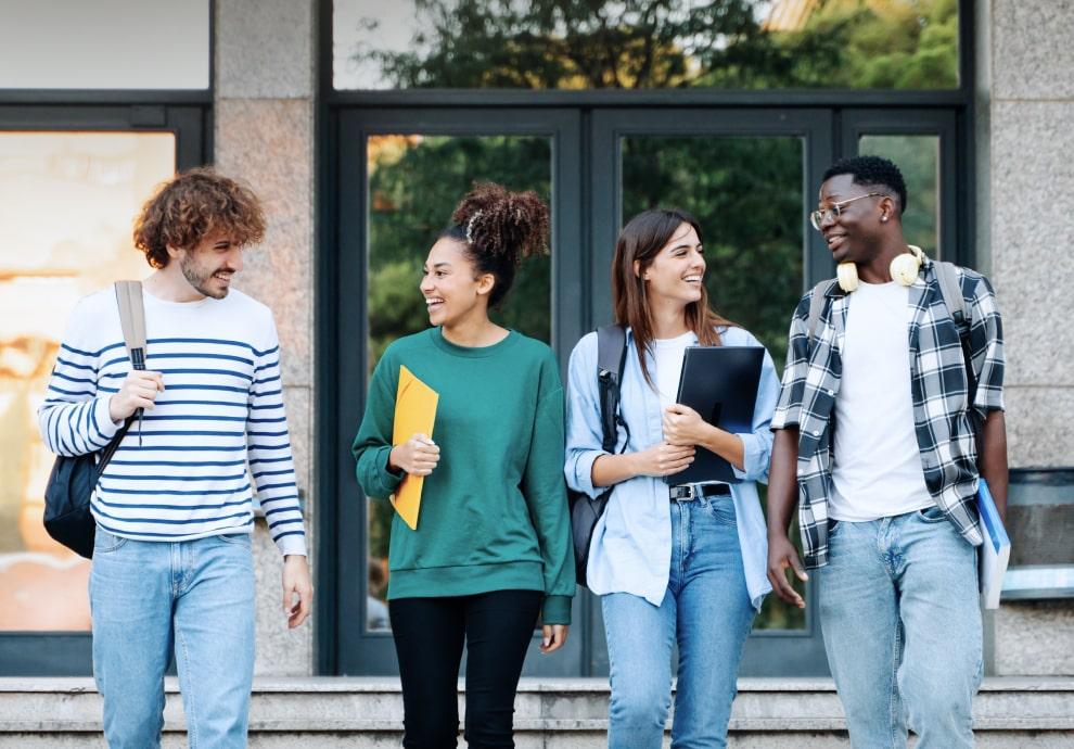 KT - Student at school gate