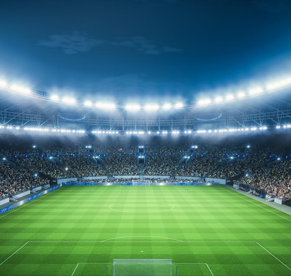 KT-Photo of a football field